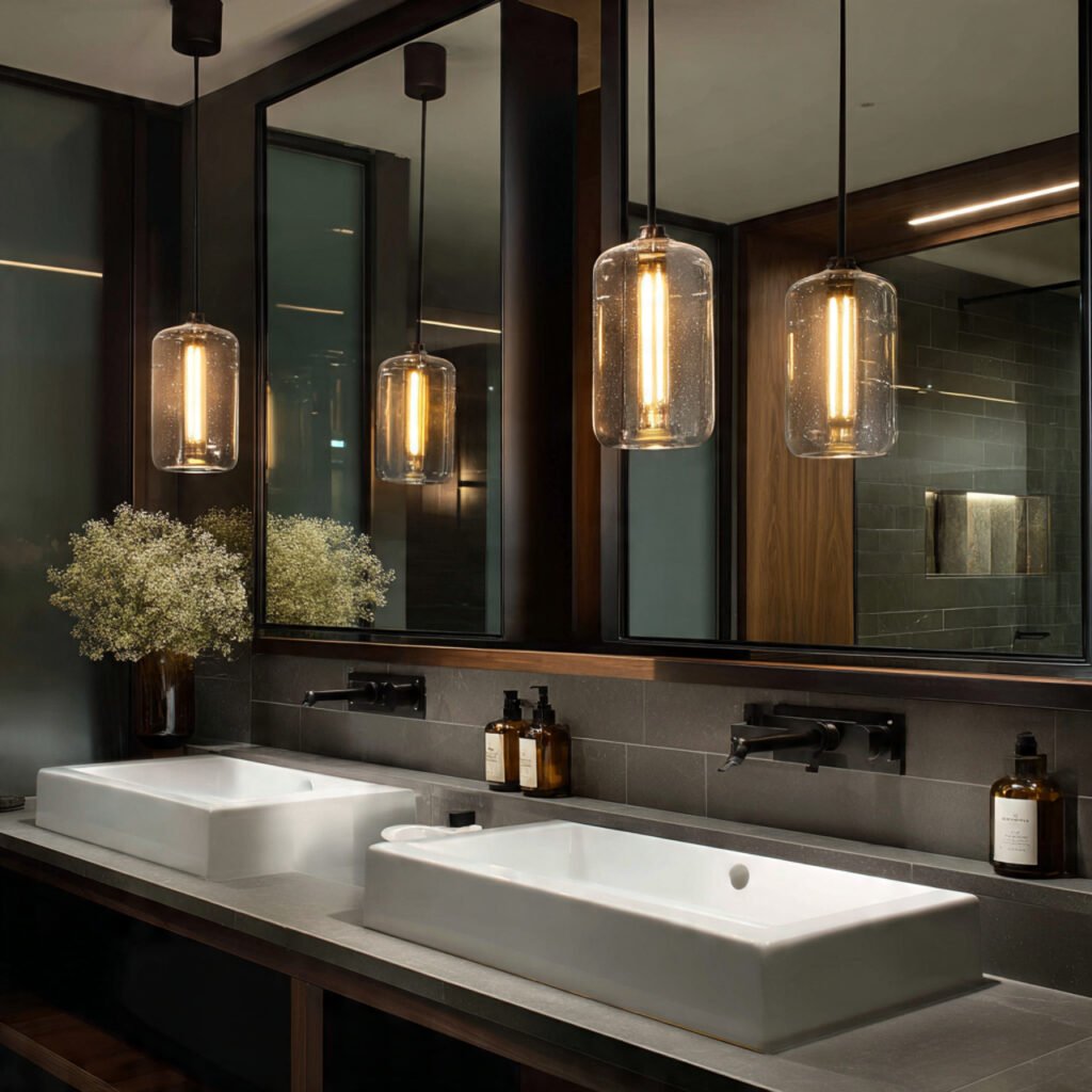 Contemporary Bathroom Lighting Ideas