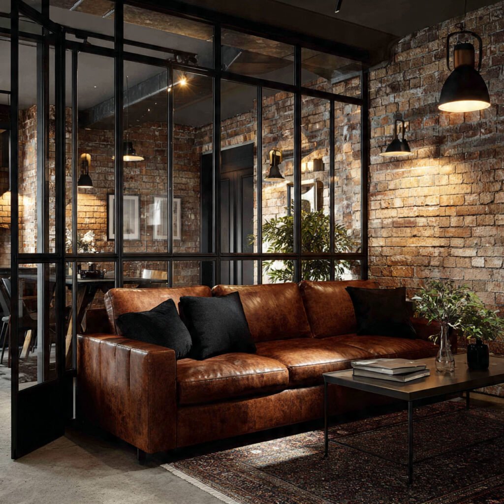 Industrial Style Partition Ideas