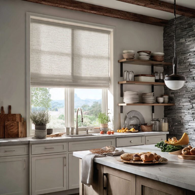 kitchen window treatments