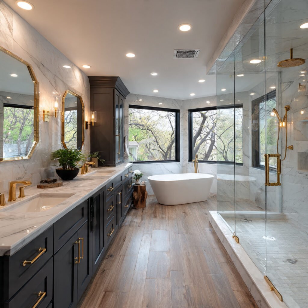22 Stunning Bathroom Remodel Ideas for Every Style and Every Budget 3 Master Bathroom Remodel Ideas