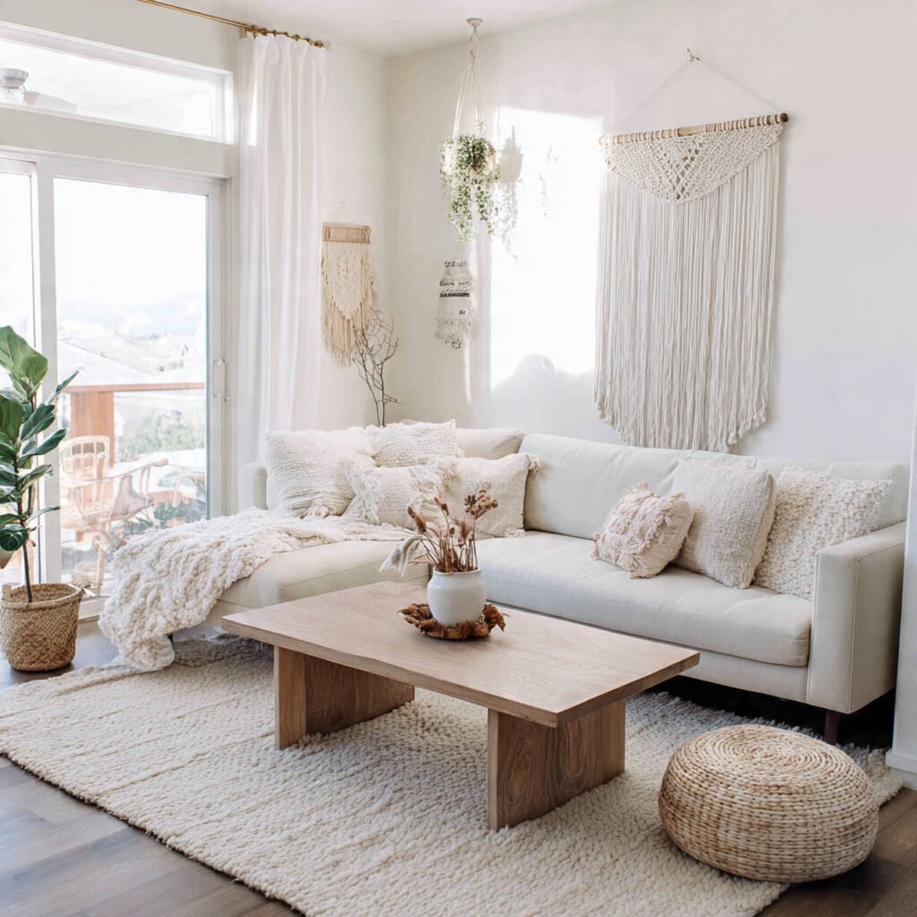 Minimal Bohemian Living Room Ideas