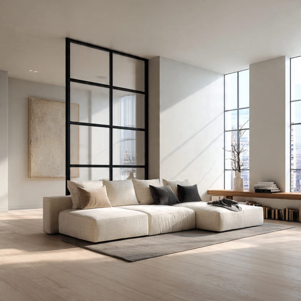 Minimalist Living Room Partition Ideas