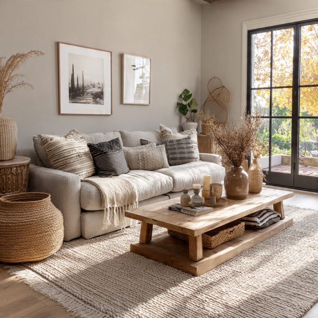 20 Stunning Farmhouse Living Room Colors Ideas for Rustic Style Homes 9 Greige Neutral Living Room Color Ideas