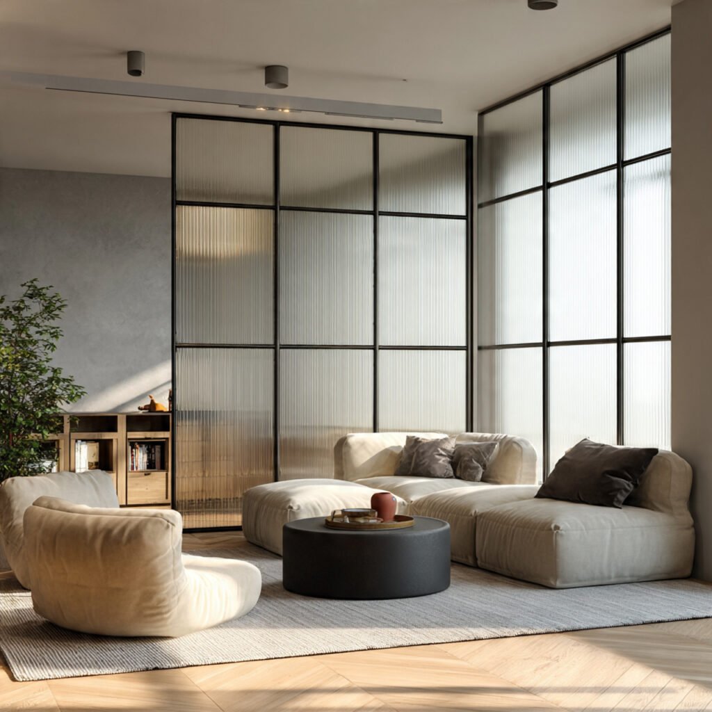 Frosted Glass Partition Ideas