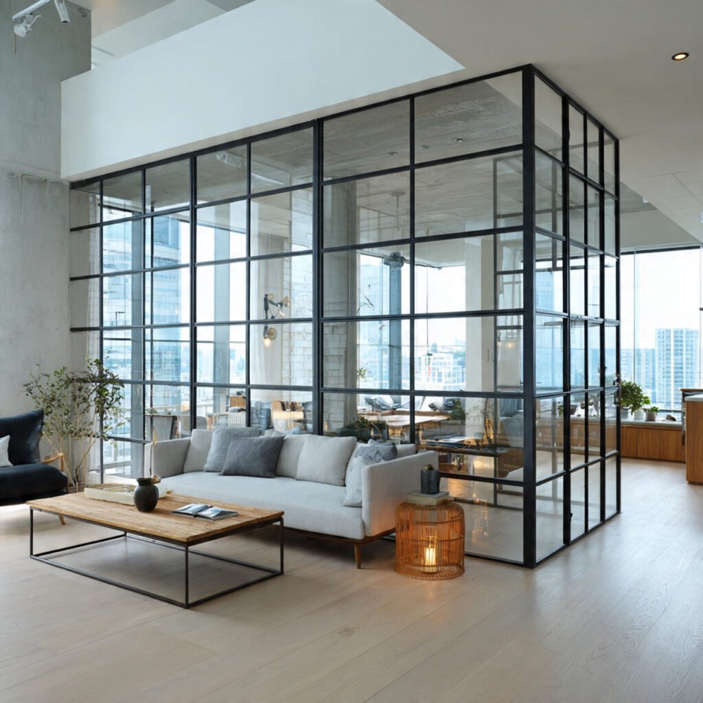 Floating Frame Partition Ideas