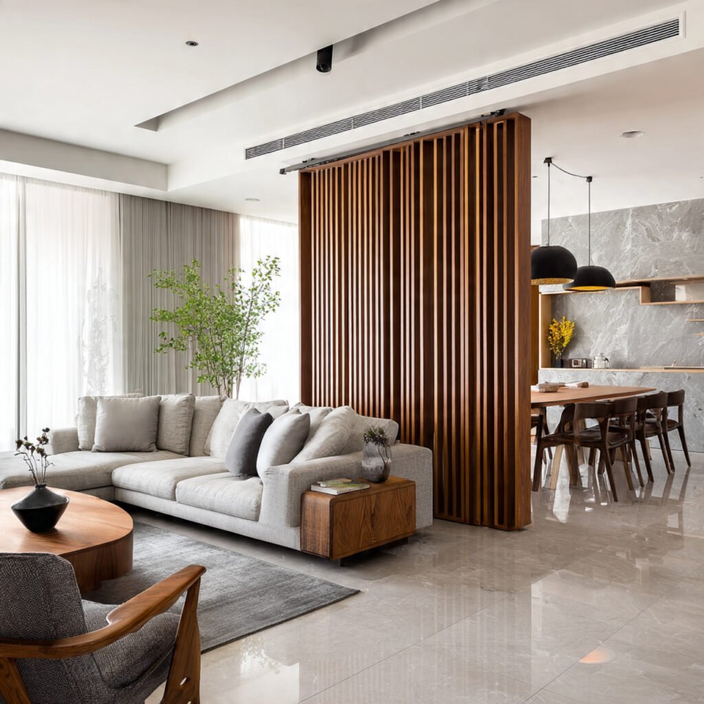 Sliding Panel Partition Ideas