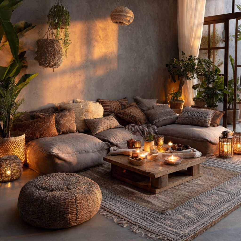 Floor Cushion Seating Ideas