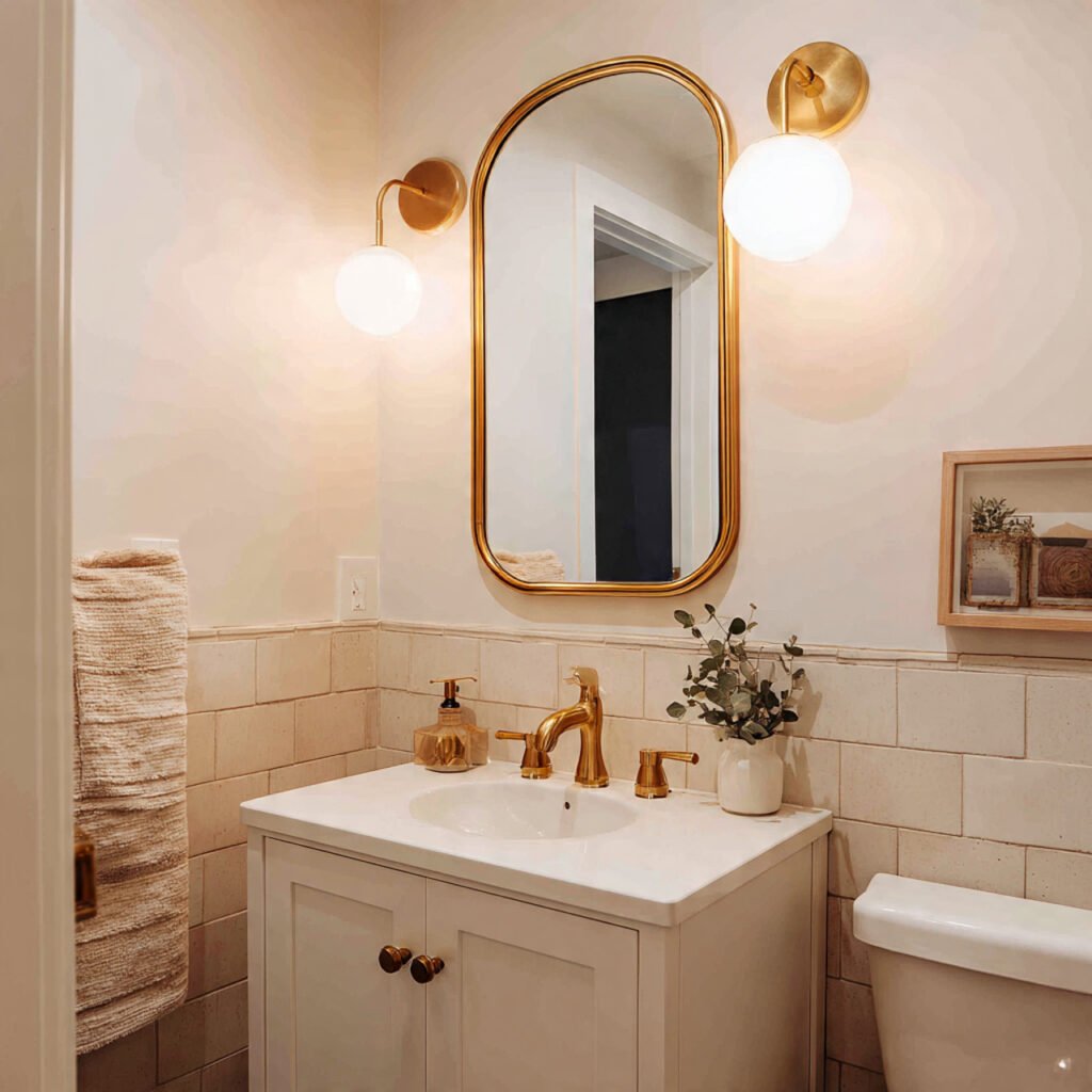 27 Gold Bathroom Decor Ideas for Every Style and Budget 25 Small Gold Bathroom Decor Ideas