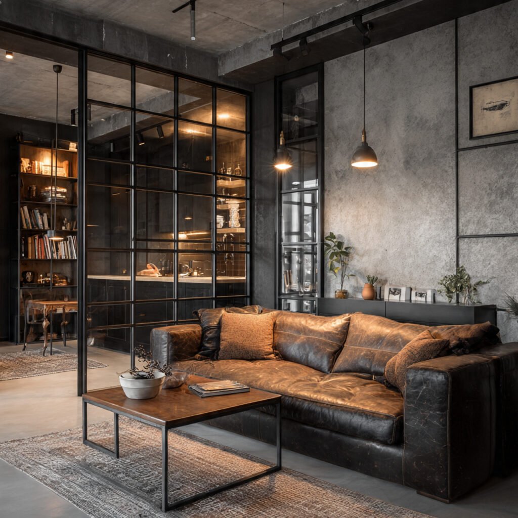 Modern Metal Frame Partition Ideas