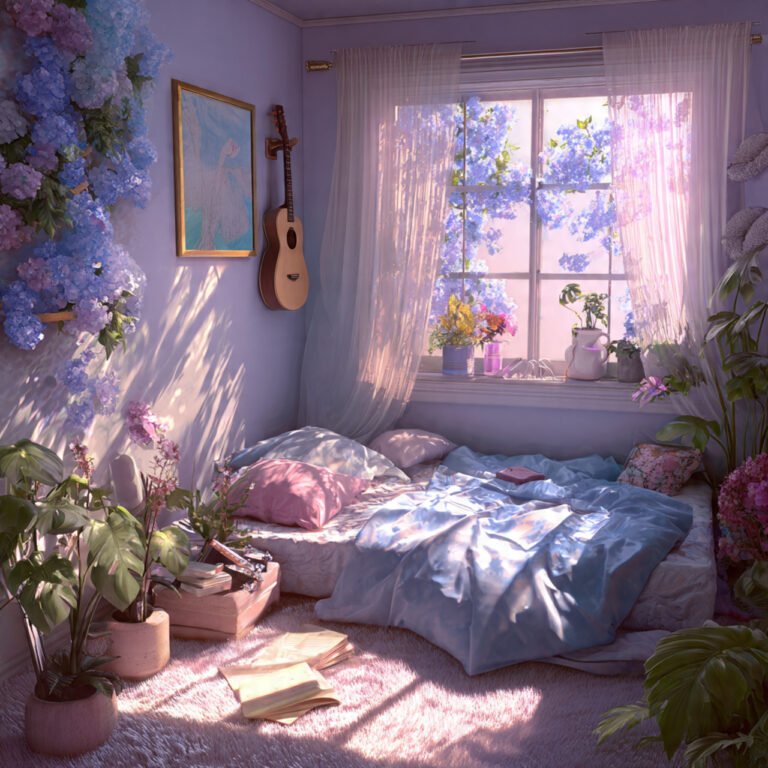 summer bedroom aesthetic