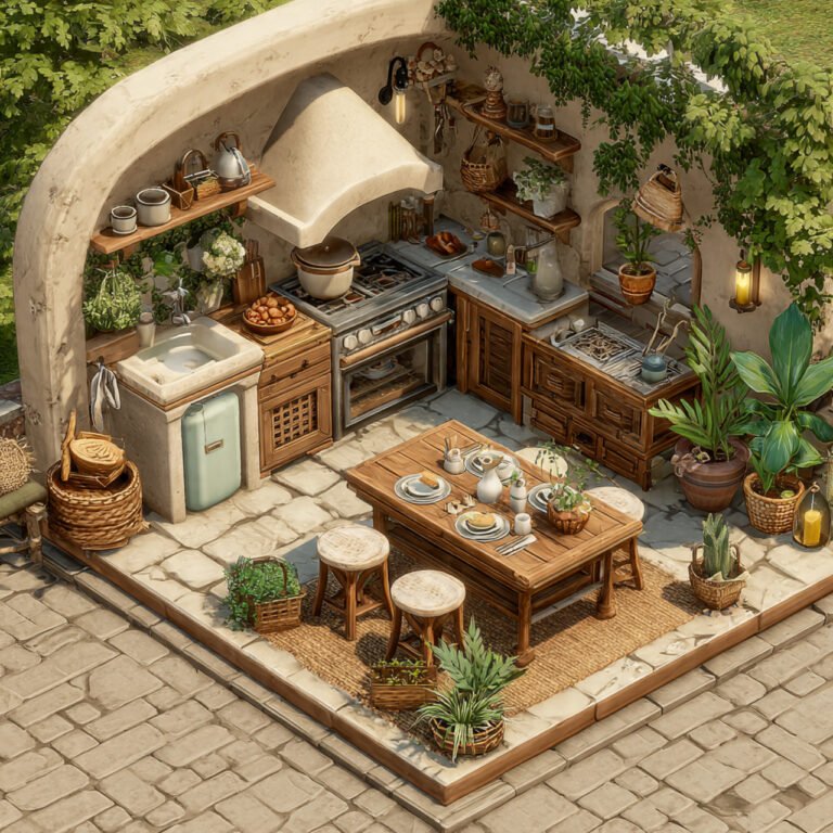 summer kitchen