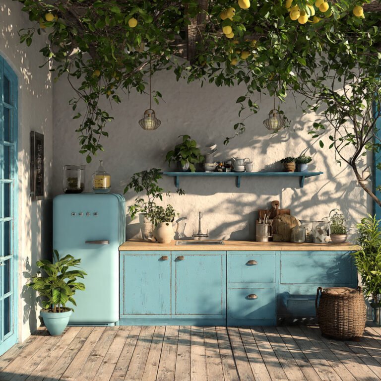 summer kitchen decor