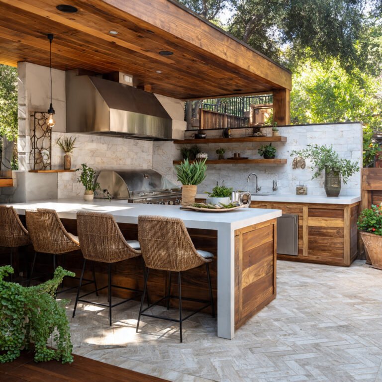 summer kitchen outdoor