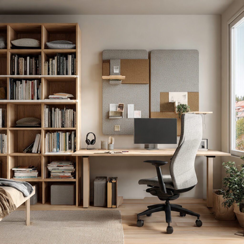 Privacy Solutions of home office bedroom for a Productive Work Environment