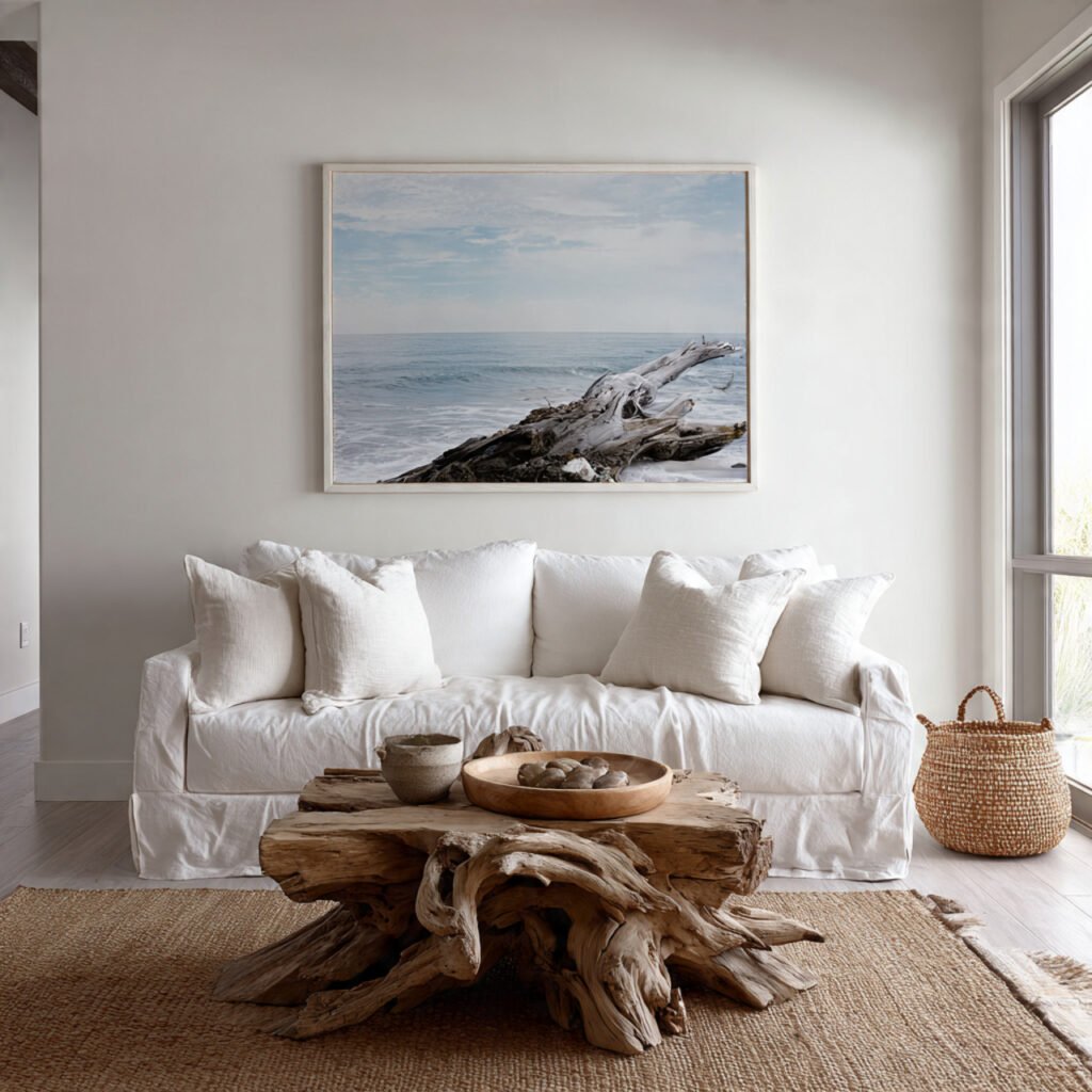 Coastal Minimalist Living Room Ideas