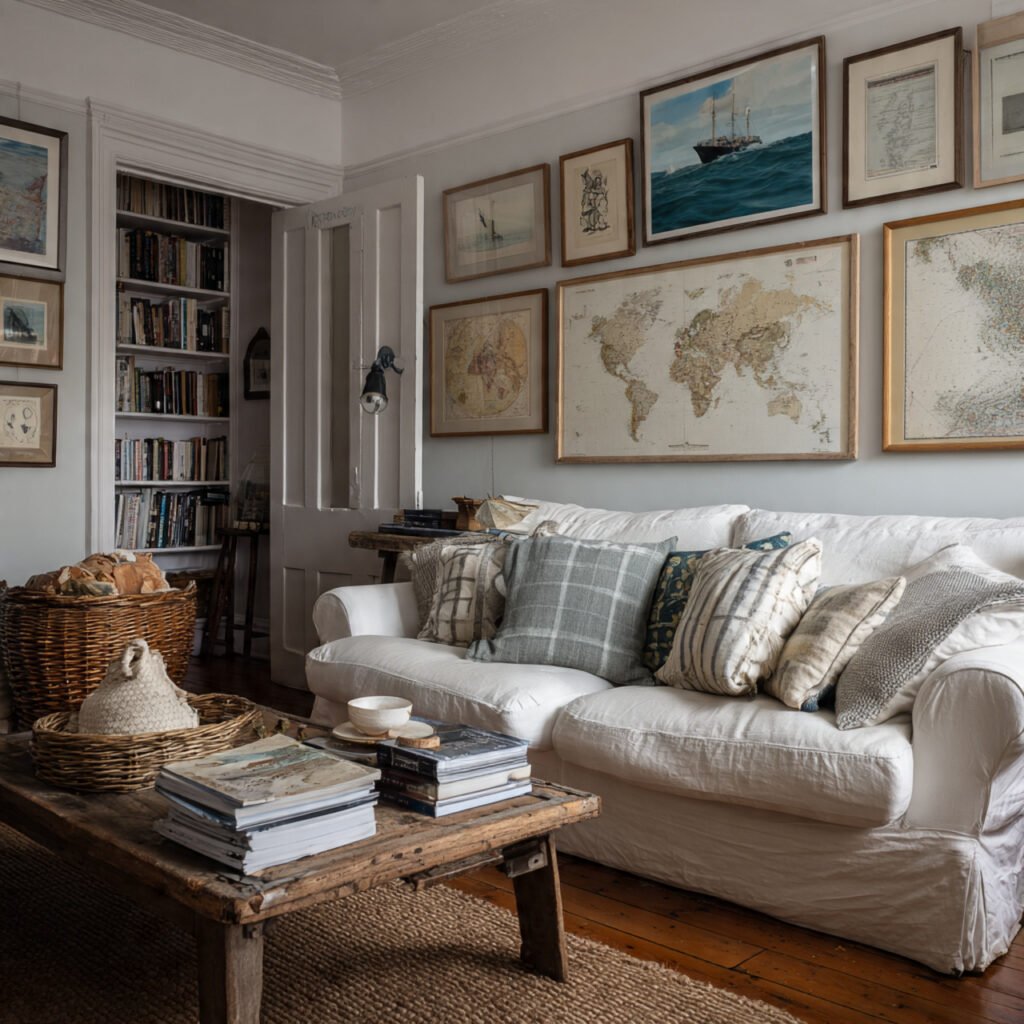 Seaside Cottage Living Room Ideas