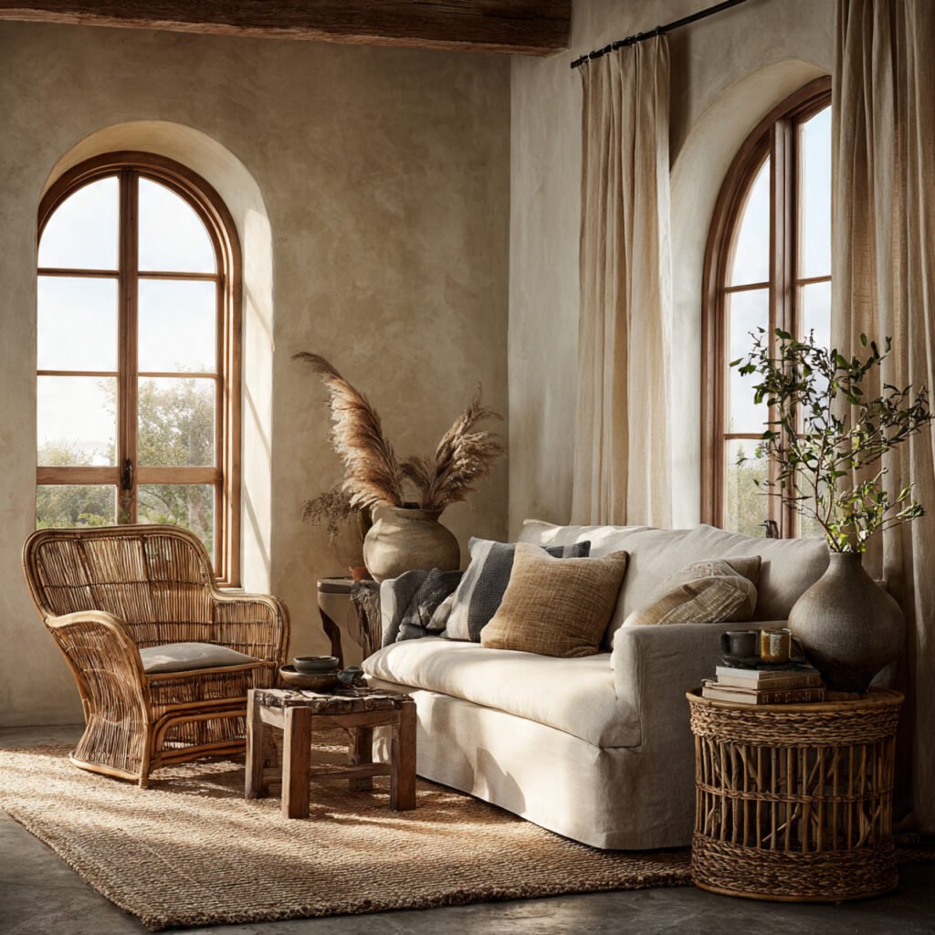Wicker and Rattan Furniture Pieces