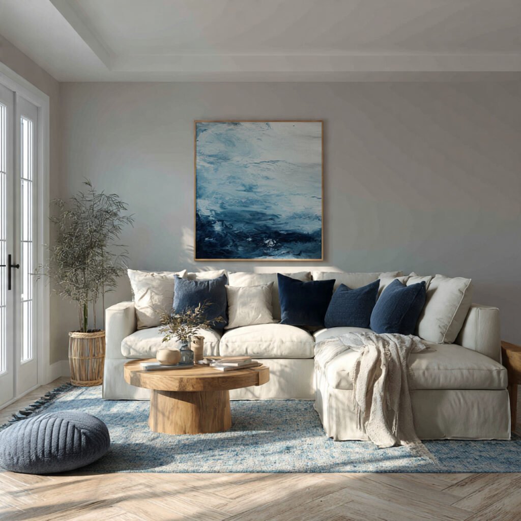 Ocean Color Palette Living Room Ideas