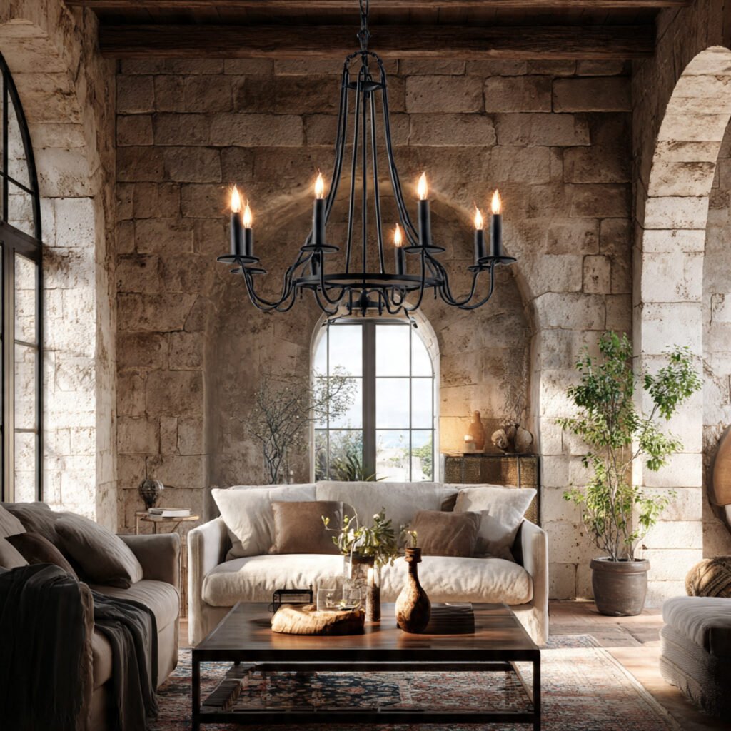 Wrought Iron Lighting Fixtures