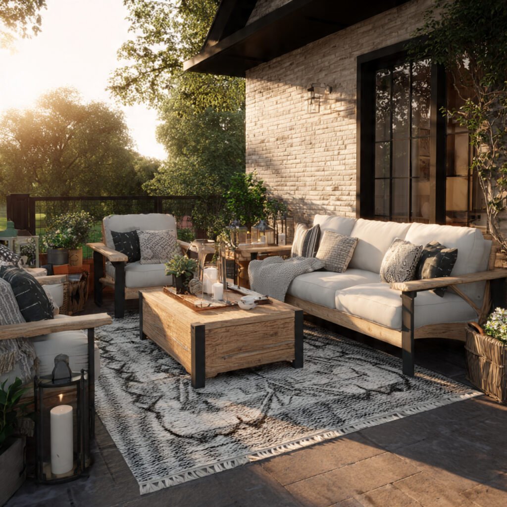 Outdoor patio seating ideas