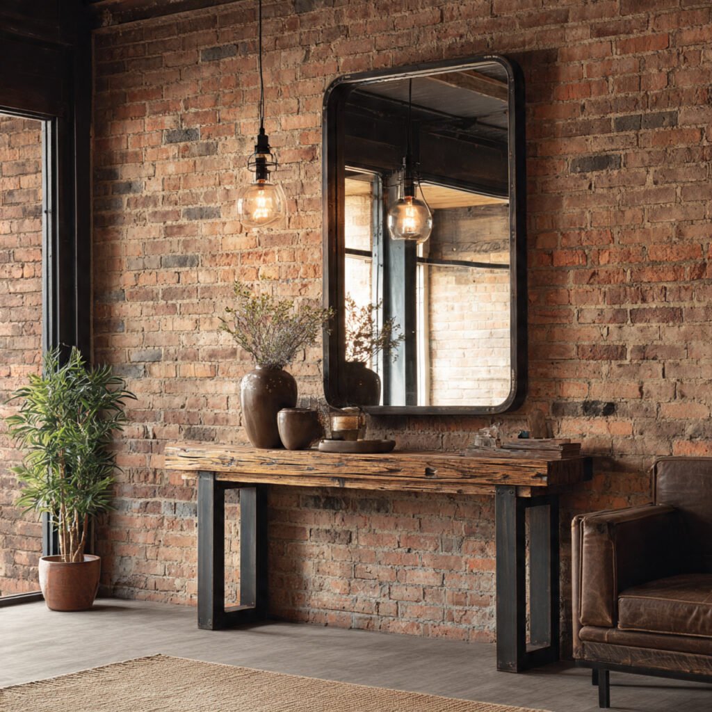 Industrial Mirror Design Ideas