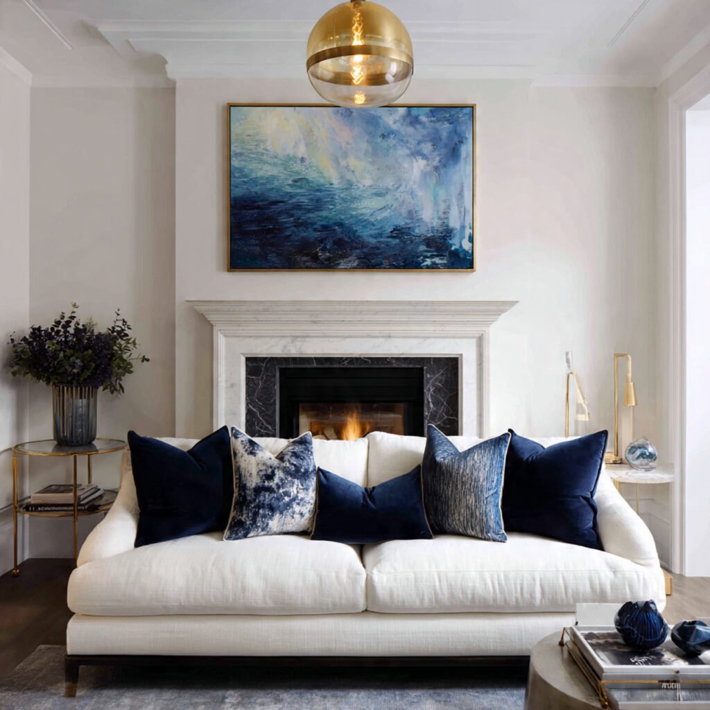 Coastal Luxe Living Room Ideas