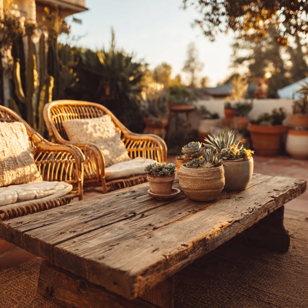 Outdoor Coffee Table Ideas