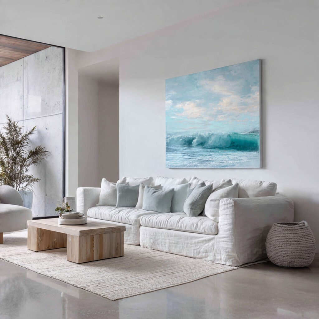 Modern Coastal Living Room Ideas