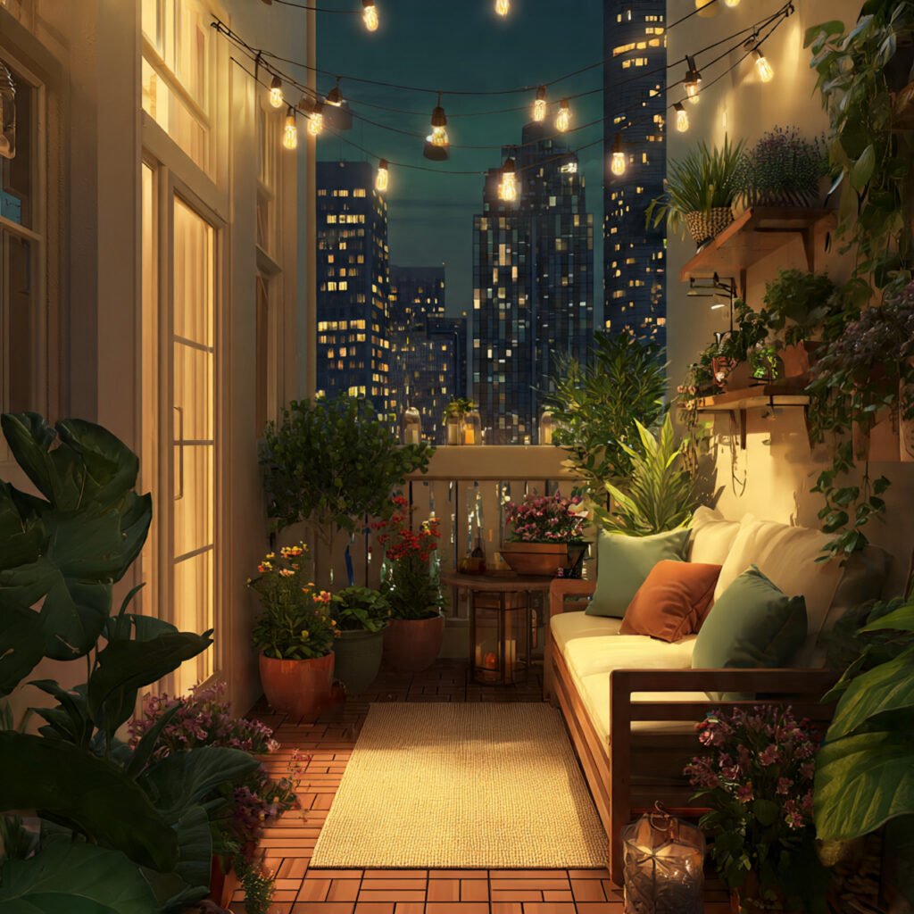Apartment patio