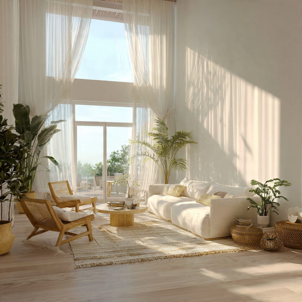 Living Room Layouts with Natural Light in Mind