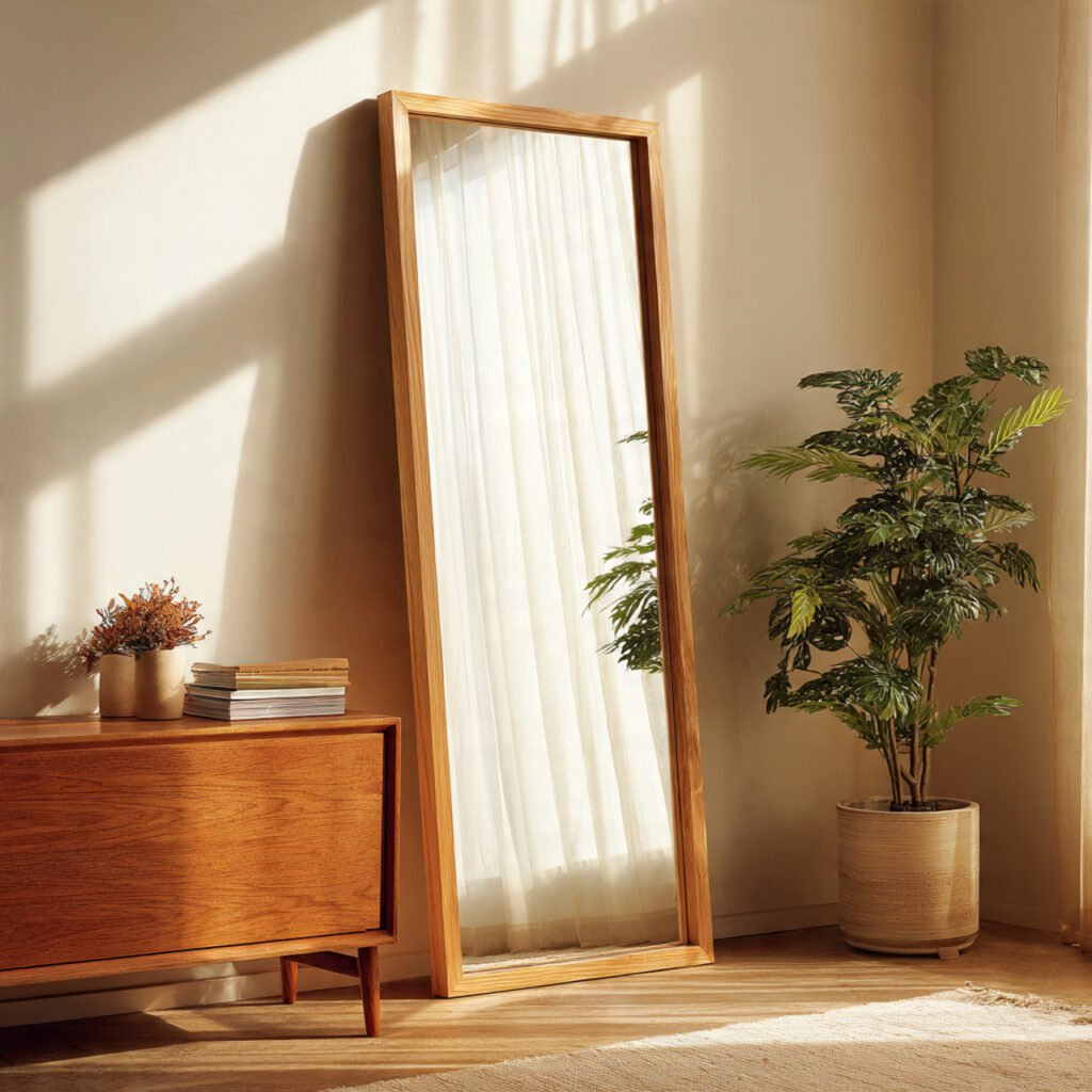 Leaning Mirror Design Ideas