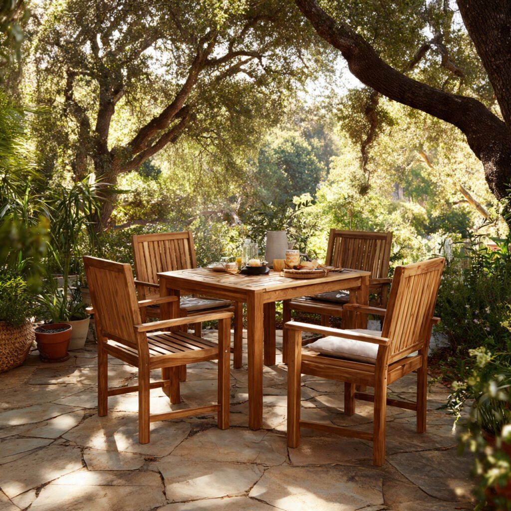 Wood Patio Furniture Ideas