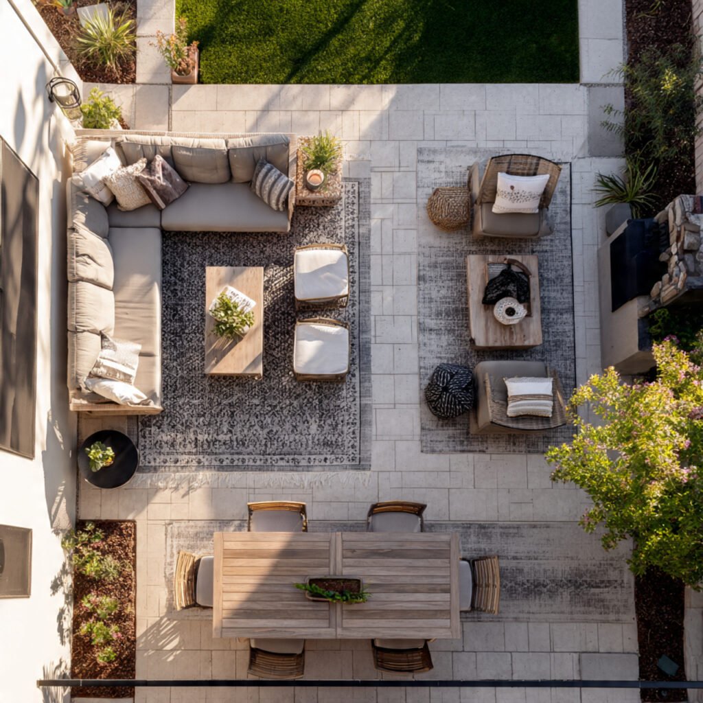 Patio Furniture Layout Ideas
