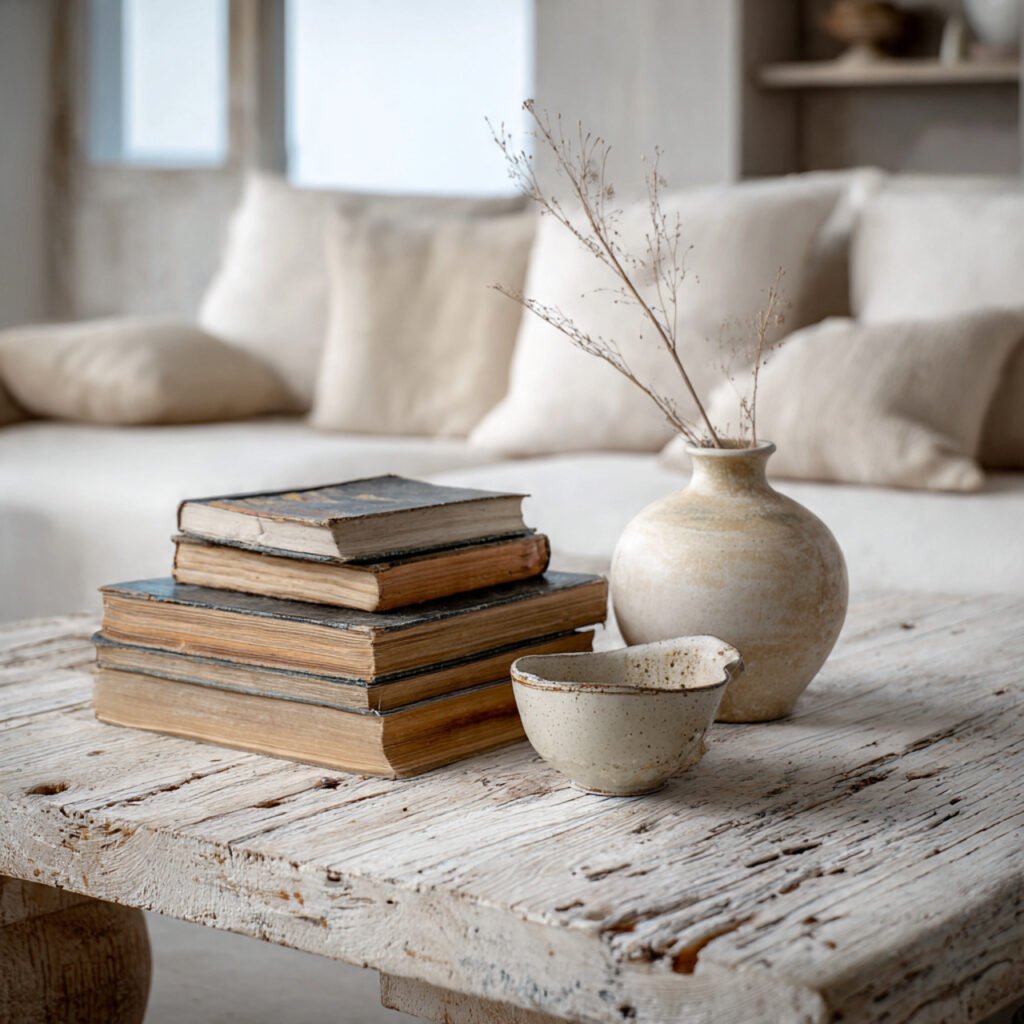 Washed Wood Coffee Table