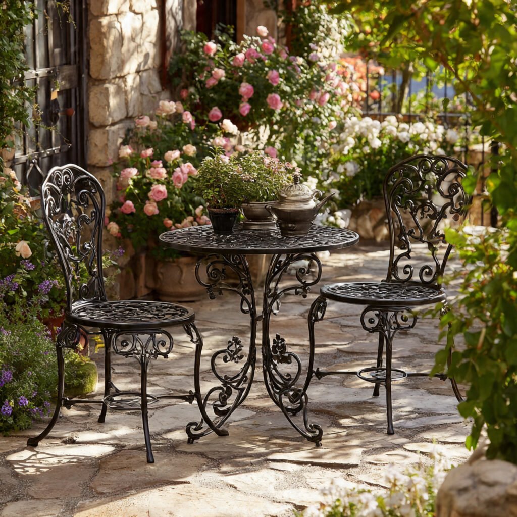 Metal Patio Furniture Ideas