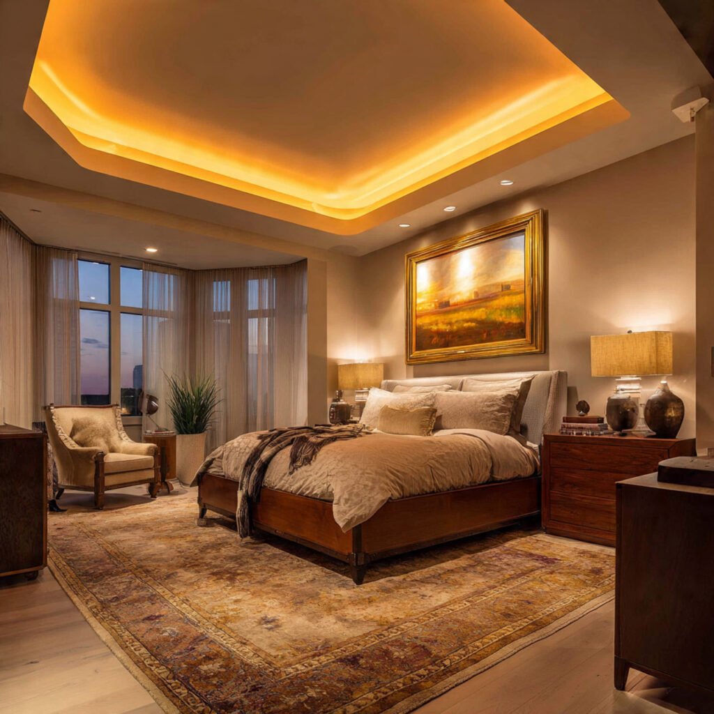 Bedroom Cove Lighting Ideas