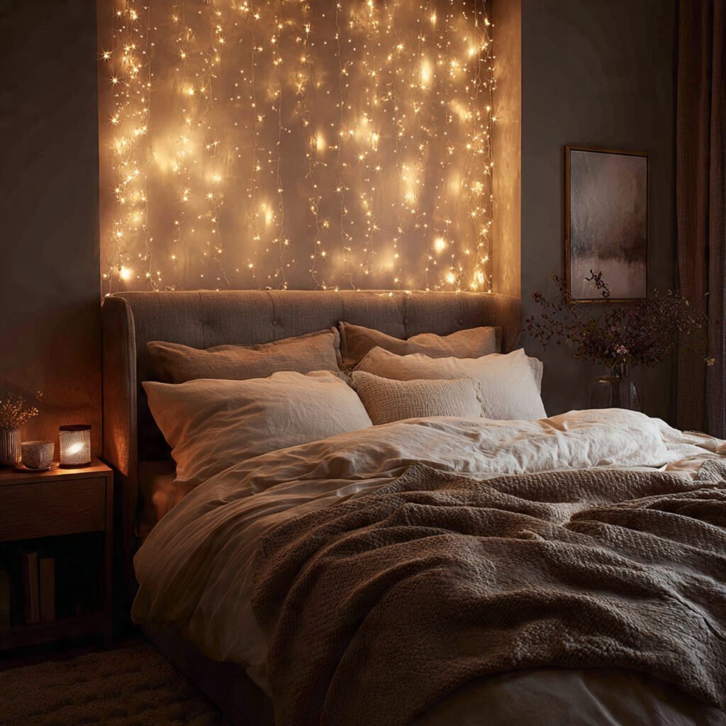 Bedroom Fairy Lights Ideas