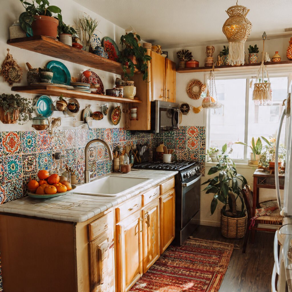 Bohemian Open Kitchen