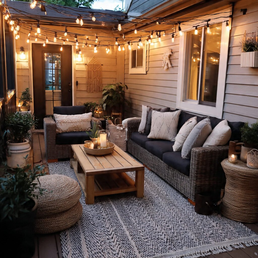 Budget patio