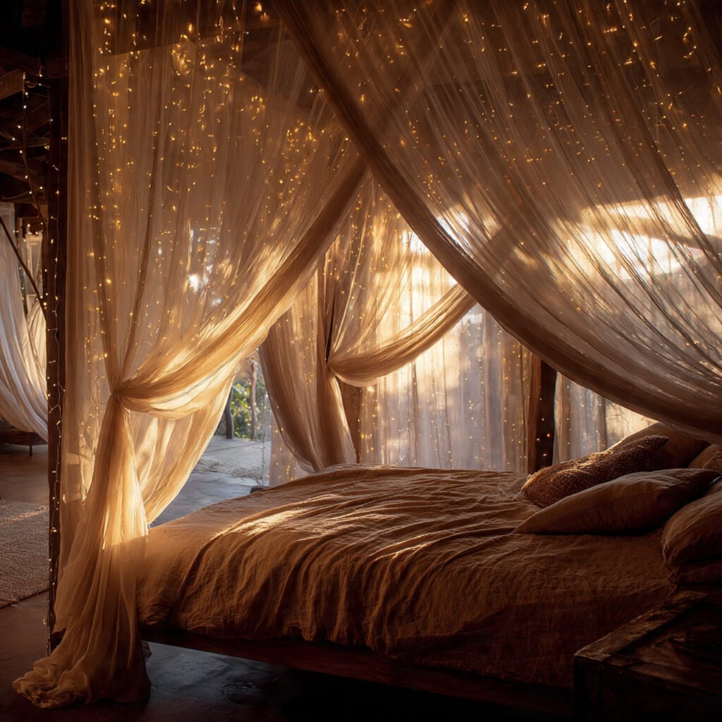 25 Boho Bedroom Decor Ideas That Transform Any Room Instantly 8 Canopy Bed Ideas