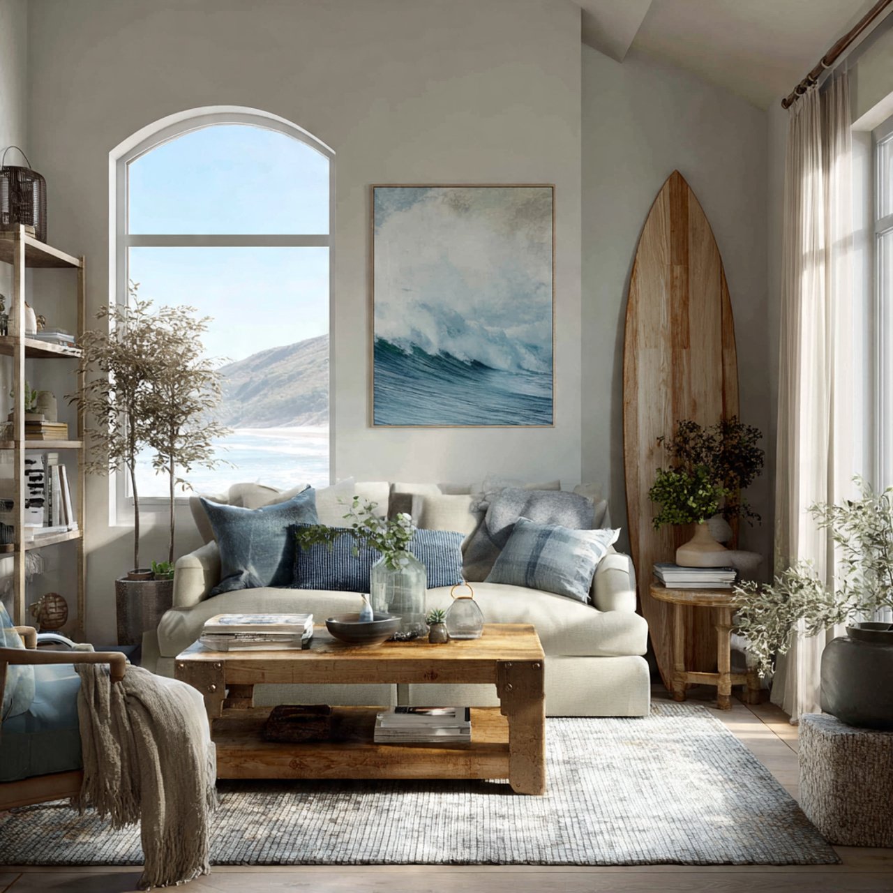 coastal living room