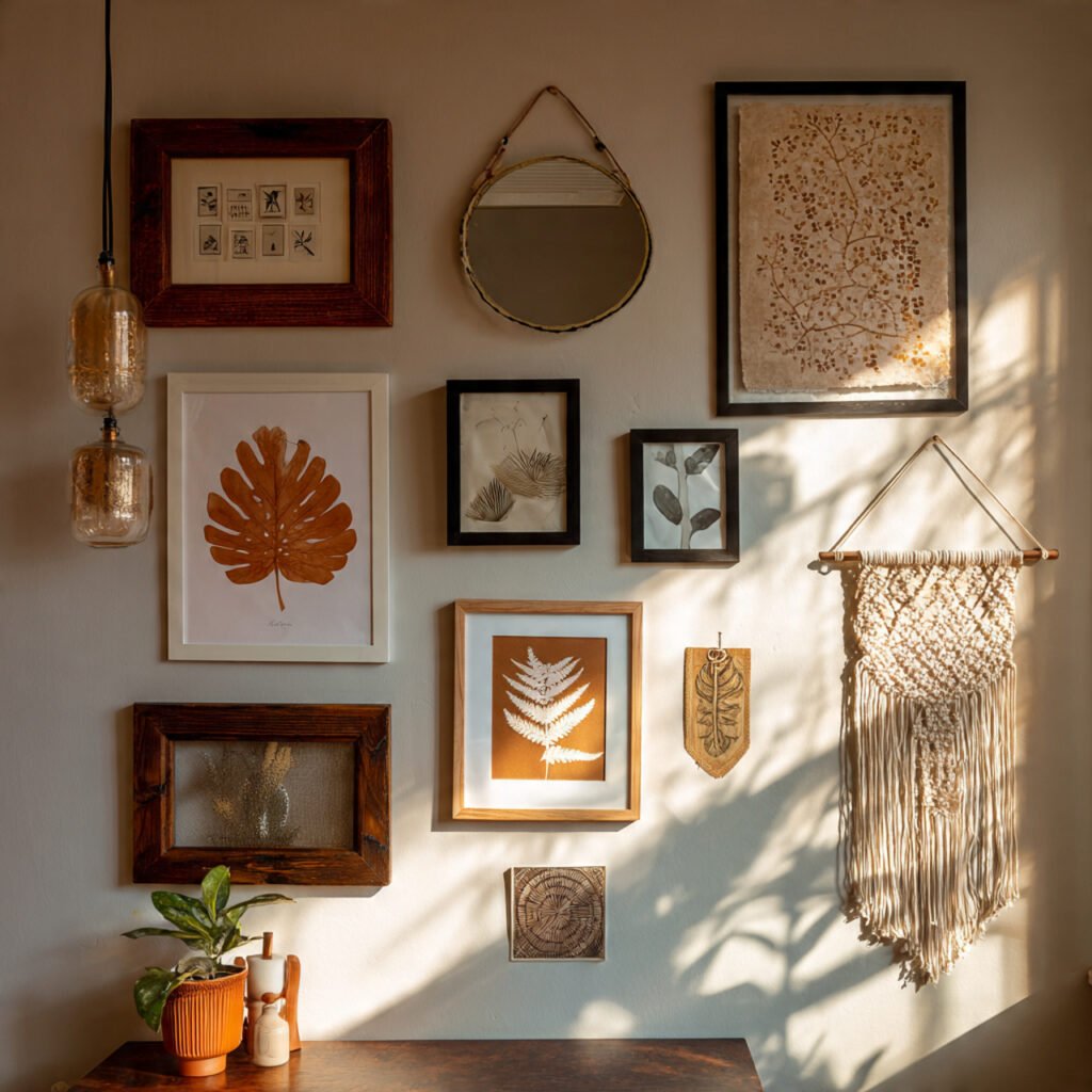 Gallery Wall With Mixed Frames Ideas