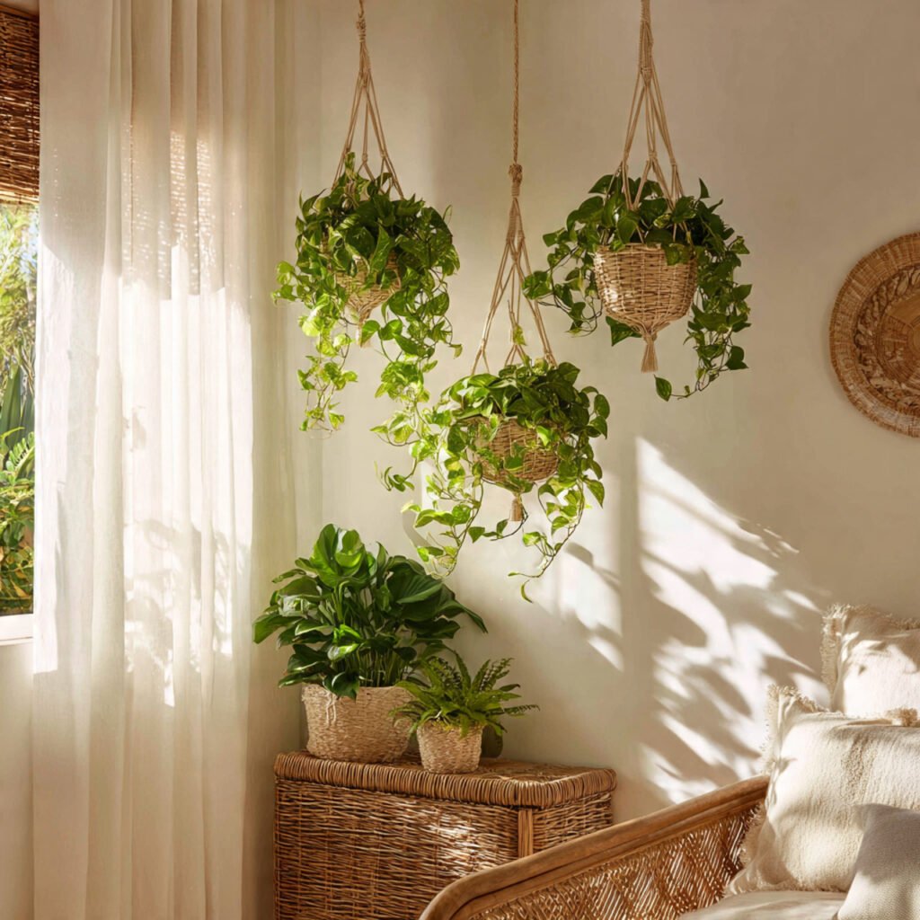 25 Boho Bedroom Decor Ideas That Transform Any Room Instantly 10 Hanging Plants Bedroom Ideas