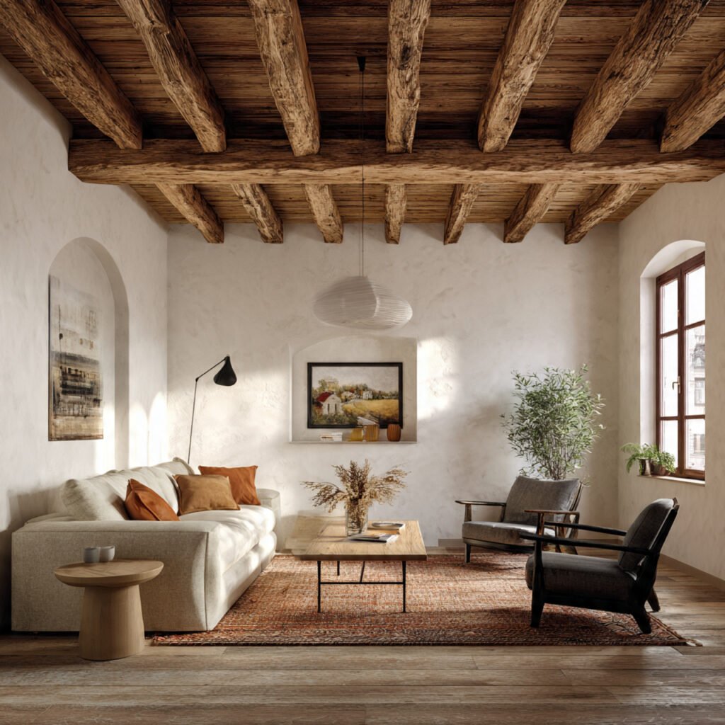 Wood Beam Ceiling Ideas