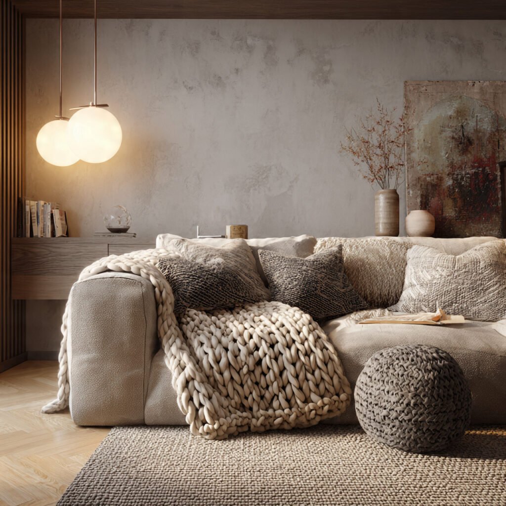 Chunky Knit Throw Ideas