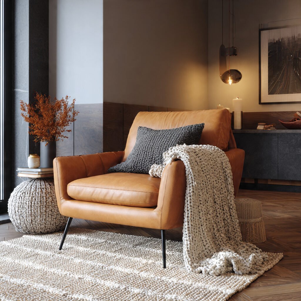 Leather Accent Decor Ideas