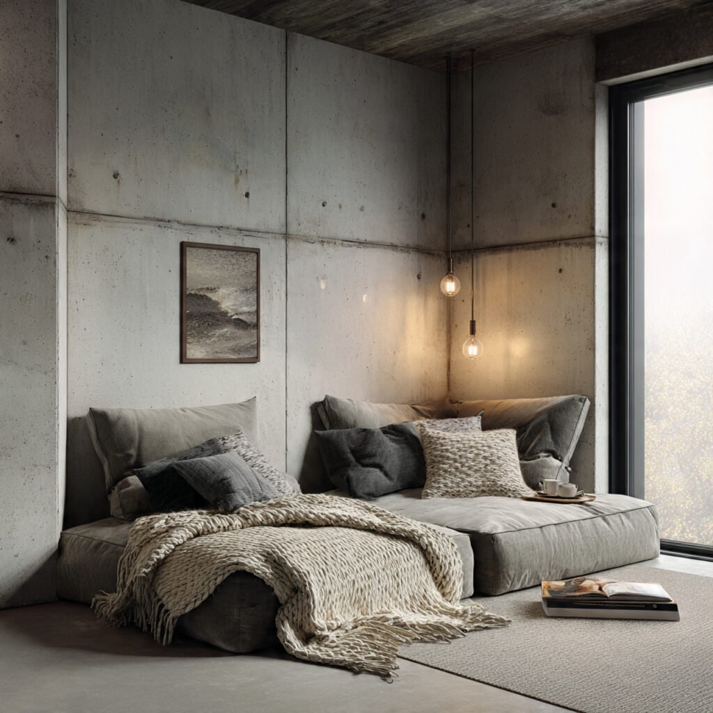 Concrete Finish Decor Ideas