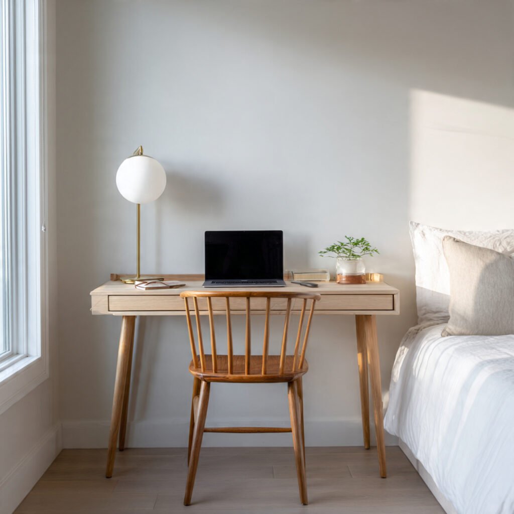 Narrow Home Office Table Ideas