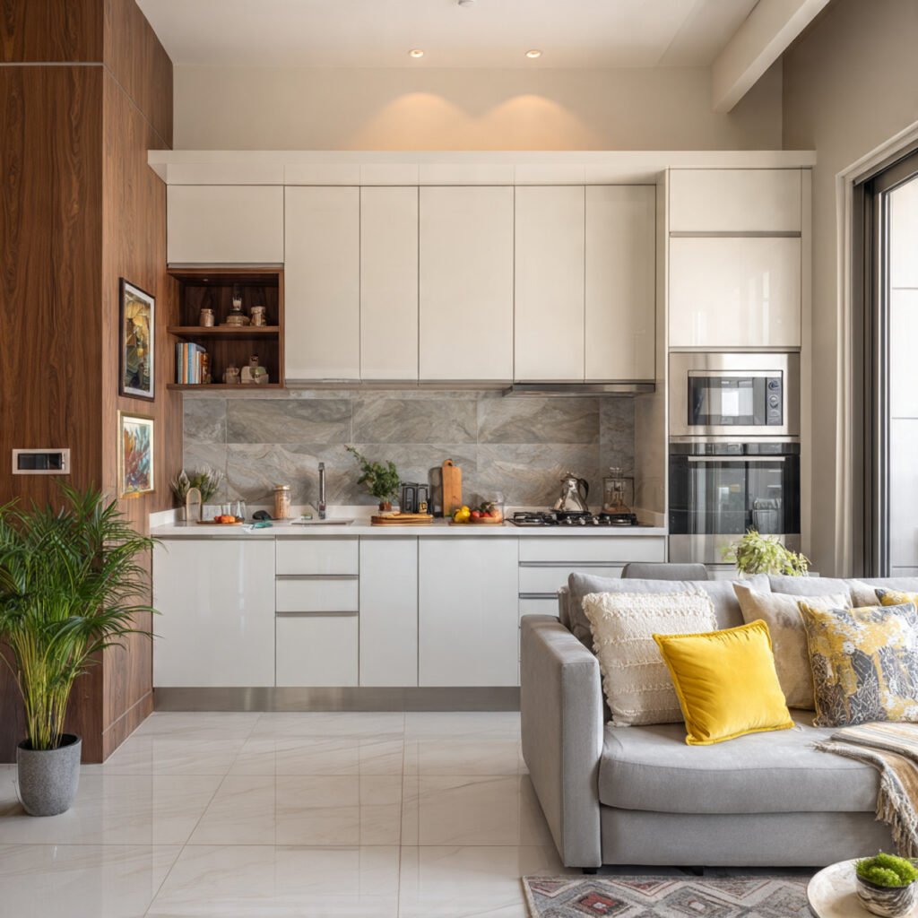 Open Kitchen for Small Spaces