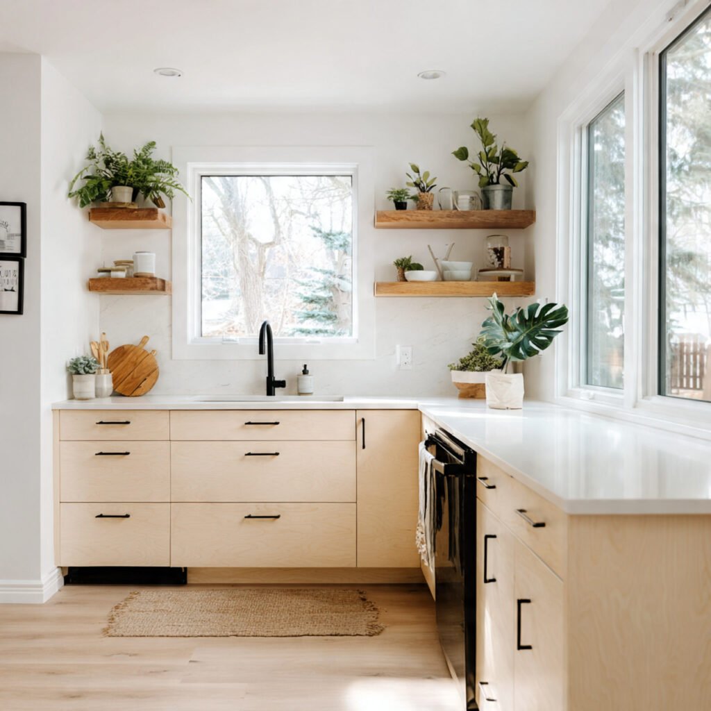 Scandinavian Open Kitchen